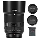 VILTROX 75mm f/1.8 F1.8 Pro APS-C Auto Focus Lens for Fujifilm X Mount Camera X-Pro2 X-Pro3 X-S10 X-T2 X-T3 X-T4 X-T10 X-T20 XT30 XT30II X-H2 X-H2S X-T5 X-A7 X-E3 X-E4 X-H1 X-M1