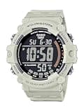 Casio Illuminator 10-Year Battery LED Back Light 5-Alarm Chronograph Digital Watch AE1500WH-8B2V