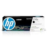 HP 210X Black High-Yield Toner Cartridge | Works Color LaserJet Pro 4201, Color LaserJet Pro MFP 4301 Series | W2100X