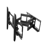 UIYTJRT TV Wall Mount - Swivel and Tilt Full Motion TV Mount - for 42-75 Inch TVs, TV Monitor Wall Mount Bracket, Holds Up to 90kg/198lbs, Max 600x400mm,