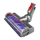 Direct Drive Brush Head, Compatible with Dyson, Fits V7 V8 V10 V11 V15 with Green Dust Detection