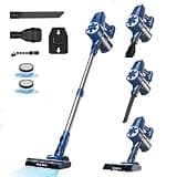 Cordless Vacuum Cleaner Lightweight Stick Vacuum for Hard Floor Carpet Pet Hair