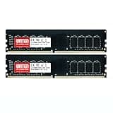 WINTEN DDR4-3200 32GB (2 x 16GB) 288-Pin CL22 1.2V DIMM SDRAM Internal Memory/Expansion Module for Desktop PCs WT-LD3200-D32GB