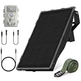 4W Trail Camera Solar Panel with 5200mAH Battery