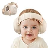 MAMAZING Baby Ear Muffs & EvoNest Baby Crib, 6 in 1 Convertible Mini Crib with Wheels