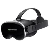 CoCerKet VR Headset with Bluetooth Controller, HD Aspheric Lenses, Adjustable Focus & IPD – Universal Fit for 4.7–7" Smartphones with Heat Dissipation Design