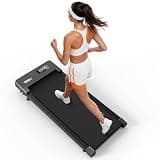 Walking Pad Treadmill for Home - Under Desk Treadmills Portable Mini Walkingpad Compact Walk Pads for Small Spaces Office Indoor Apartment Floor Flat Running Machine with Remote Quiet Lightweight