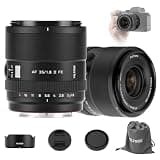 VILTROX 35mm F1.8 FE Lens AF 35mm F 1.8 EVO FE Lens for Sony Full Frame Auto Focus Portrait Lenses for Sony A7RⅤ A7CR A7CII A7Ⅲ A7RⅢ A7Ⅳ A7RⅣ A6600 ZV-E10 FX30