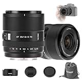 VILTROX 35mm F1.8 FE Lens AF 35mm F 1.8 EVO FE Lens for Sony Full Frame Auto Focus Portrait Lenses for Sony A7RⅤ A7CR A7CII A7Ⅲ A7RⅢ A7Ⅳ A7RⅣ A6600 ZV-E10 FX30