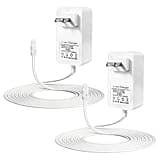 2 PCS 9025166 Charger for Somfy V2 Wirefree Motors, 13V Power Adapter with 3-Pin Connector, Rechargeable Lithium-Ion Battery Charger