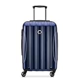 DELSEY PARIS Helium Aero Hardside Expandable Luggage with Spinner Wheels, Blue Cobalt, Carry-On Plus 21 Inch