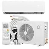 Garvee 9000 BTU Mini Split AC w/Remote Control19 SEER2 Cools Up to 450 Sq. Ft,Ductless Inverter Mini Split System w/0.75 Ton Heat Pump Pre-Charged & Installation Kit, Ultra-Quiet