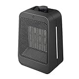 QERTYHJK Household Air Heater Portable Electric Remote Control Shaking Fashion Timed Desktop