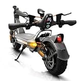 CUNFON Electric Scooter, Up to 31 MPH, 50 Mile Long Range, Dual Brake & Dual Suspension, 1600W Peak Motor, Off-Road Heavy Duty E-Scooter for Adults and Teens, 300+ lbs