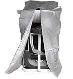 Treadmill Cover Folding Dustproof and Waterproof Oxford Cloth and Sun Protection(Sliver,117x97x168cm)