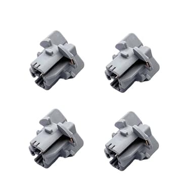 4 Pcs 9007560027 Rear Turn Signal Light Socket Holder, Tail Indicator Base Replacement Compatible with Toyota Echo 2000-2003 Yaris 2007-2016 Direct Replaces 90075-60027