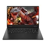 Hotface Customized Laptop, Created Using Gaming 17.3" 144Hz FHD AI Gaming Laptop, Ryzen AI 9 365, GeForce RTX 5060, 16GB/32GB/64GB RAM, 1TB/2TB/4TB SSD, RGB Backlit Keyboard, Win 11 Pro, Black