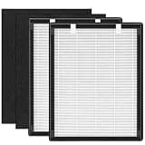 Replacement Filter Compatible with uahpet Pet Air Purifier,3-in-1 High-Efficiency HEPA Air Filter, 2 Pack