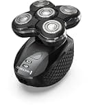 Remington Balder Pro XR7000 Head Shaver for Bald Men, Cordless Electric Razor, 5 Dual Track Rotary Blades, Waterproof Wet/Dry, Lithium Rechargeable, Hair Capture Chamber, Pop-Up Trimmer