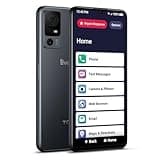 LIVELY Jitterbug Smart4 Smartphone for Seniors - Cell Phone for Seniors - Not Compatible with Other Wireless Carriers - No SIM Needed - Must Be Activated Phone Plan