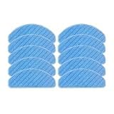 Compatible for Ecovacs,Compatible for Deebot,T8 T9 AIVI T9 Model T9 Series,Washable Mop Cloth Pad,Robot Vacuum Cleaner Mop(10PCS MOP)