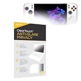 BoxWave Screen Protector Compatible With MSI Claw A8 BZ2EM (8 in) - ClearTouch Anti-Glare Privacy (2-Pack), Privacy Screen Protector Flexible Film Anti-Glare