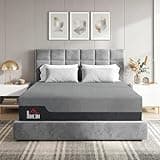 HOMCOM Queen Mattress, 12 Inch Gel Cooling Memory Foam Mattress for Cool Night Sleep, Graphene Bed in a Box for Pressure Relief, with Washable Cover, Made in USA, CertiPUR-US Certified, Medium Firm