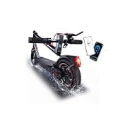 WAWSCOTE Electric Scooter - Electric Scooter Adults, 500W/1500W Motor, 18/21/25 Max MPH, 21/28 Miles Max Range, APP Control, Double Braking Systems, 8.5’’ Tire, Foldable E-Scooter