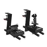 Hikig 2 Set Desk Mount for Flight Sim Game Joystick, Throttle and HOTAS Systems - Compatible With Logitech X56, X52, X52 Pro, Thrustmaster T-Flight HOTAS, T.16000M, TCA
