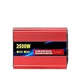 Pure Sine Wave Inverter 12V 24V to 110V AC Car Power Converter 1000W 8000W Portable with LED(7000w)