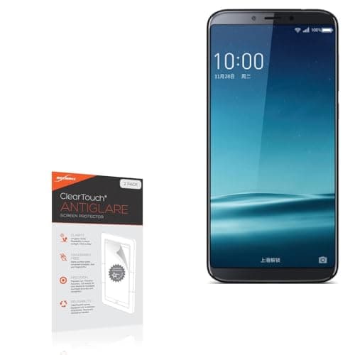 BoxWave Screen Protector Compatible with 360 N6 Pro - ClearTouch Anti-Glare (2-Pack), Anti-Fingerprint Matte Film Skin