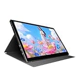 Cuifati P120 Drawing Tablet, 11.6 Inch HD Screen 120 sRGB Graphics Monitor, 16384 Pressure Levels Battery Free Stylus, with Tilt Recognition and Anti Screen, for Drawing Painting Design