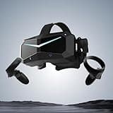 Pimax Crystal Super VR Headset, 3840x3840 per Eye, Ultrawide, 140° FOV, Eye- Tracking, Ultra-Sharp for Flight & Racing Simulators & Gaming, DP Connection with PC