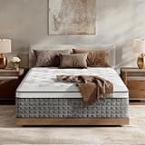 Twin Size Mattress, Medium Firm 10 Inch Hybrid Mattress Twin Size in a Box - Memory Foam & Pocket Springs for Back Pain Relief, Fiberglass Free, Motion Isolation, CertiPUR-US & OEKO-TEX Certified