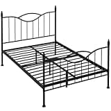 Bellogoo Full Size Metal Platform Bed Frame, Black