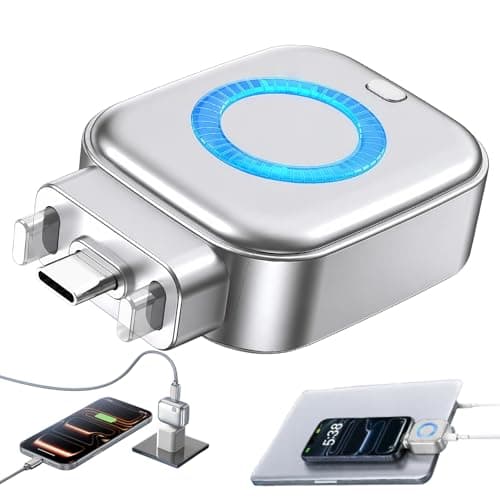 Fast 140W AI Smart Auto Stop Charging Adapter - Auto Shut Off Connector for Overnight Charging,USB-C Power Intelligent Fast Charge Stop for Phone Tablet and Laptop, Overcharge Prevention (1 Set)