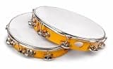 Dafli Tambourine Hand Drum (8”/10”) – Fiber Khanjari Percussion Instrument for Bhajans, Folk Music & Festivals – Lightweight Handheld Frame Drum
