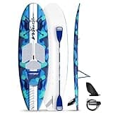 WAVESTORM 9ft6 SUP Kayak Hybrid Stand Up Paddleboard Foam Soft Top SUP for Adults and Kids of All Levels of Paddling Kayak,Blue