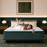 PCUKEM King Size Mattress, 12 Inch King Mattress in a Box, Cooling Gel Memory Foam Hybrid Mattress with Pocketed Coils, Medium Firm Feel, CertiPUR-US Certified, Pressure Relief, Motion Isolation