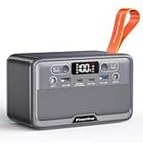 Portable Power Station, PowerUrus 28,000mAh Solar Power Bank, LiFePO4 Battery Backup with 100W/110V AC Outlet, DC & PD Fast Charging, Samll Generator for Dash Cam, Home, Camping, Office, TSA Approved