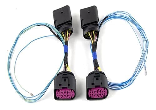 Fit for VW Fit for Golf 7 MK7 HID Xenon Headlight 10 to 14 Pin Connector Plug Adapter Cable Harness Wire