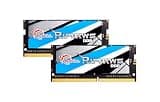 G.SKILL Ripjaws DDR4 SO-DIMM Series DDR4 RAM 16GB (2x8GB) 3200MT/s CL22-22-22-52 1.20V Unbuffered Non-ECC Notebook/Laptop Memory SO-DIMM (F4-3200C22D-16GRS)