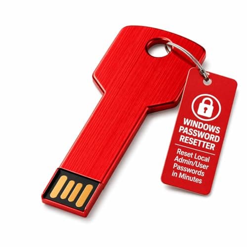 DEBOTIX Password Reset USB Tool for Windows– Bootable Password Recovery Key for Local Admin & User Accounts – Offline USB Password Resetter for Windows PCs & Laptops – Plug & Play Recovery Solution
