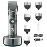 DAXXIN Hair Cutting Tool, Professional Hair Trimmer Adjustable Hair Cutting Machine Rechargeable Adjustable Speed Charging Base