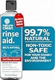 Nature Clean All Natural Dishwasher Rinse Aid Cleaner, Liquid Dishwasher Rinse Agent Spot-Free Glass & Cutlery in Hard Water, Non-Toxic Dish Washer Drying Agent & Stain Remover, 8 oz/250ml, Pack of 1