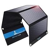 BigBlue 28W Solar Panel Charger with Dual USB-C and USB-A, Portable Solar Phone Charger for Camping, Hiking, Backpacking, Emergency Solar Charger for iPhone, iPad, Samsung Galaxy, Power Bank, GPS etc