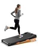 LONTEK Folding Walking Pad with Incline, 10 km/h, 16% Incline Home Treadmill, LED Display, Remote Control, Treadmill with Handrails, 3.0 HP, Maximum Weight Capacity 159 kg