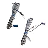AH81-02137A Speaker Wire/Cords for Samsung Home Audio Sound Bar HT-E5500W HT-E6500W HT-E6730W HT-F5500W HT-F6500W HT-F9730W HT-FM65WC HT-H5500W HW-KM57C HW-Q750 Rear Speaker Wire (2 * 4meter-Long)