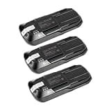 jiahaohao 3 PCS 32.4V, 2000mAh Handheld Vacuum Cleaner, Lithium-ion Battery, Compatible with Rowenta RH99, E-TEK SS-2230002599, SS-2230002590, Vacuum Cleaner Accessories