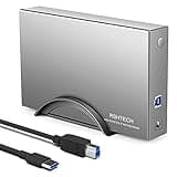 RSHTECH Hard Drive Enclosure Aluminum USB C to SATA External Hard Drive Dock Case for 3.5 inch HDD SSD Support UASP & 16TB Drives (RSH-339C)